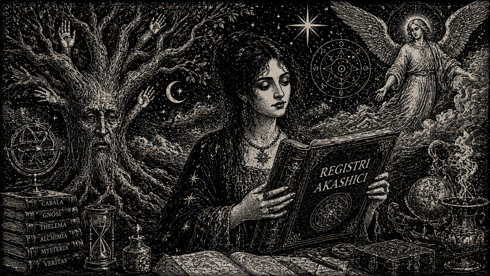 registri akashici bagliori nel buio