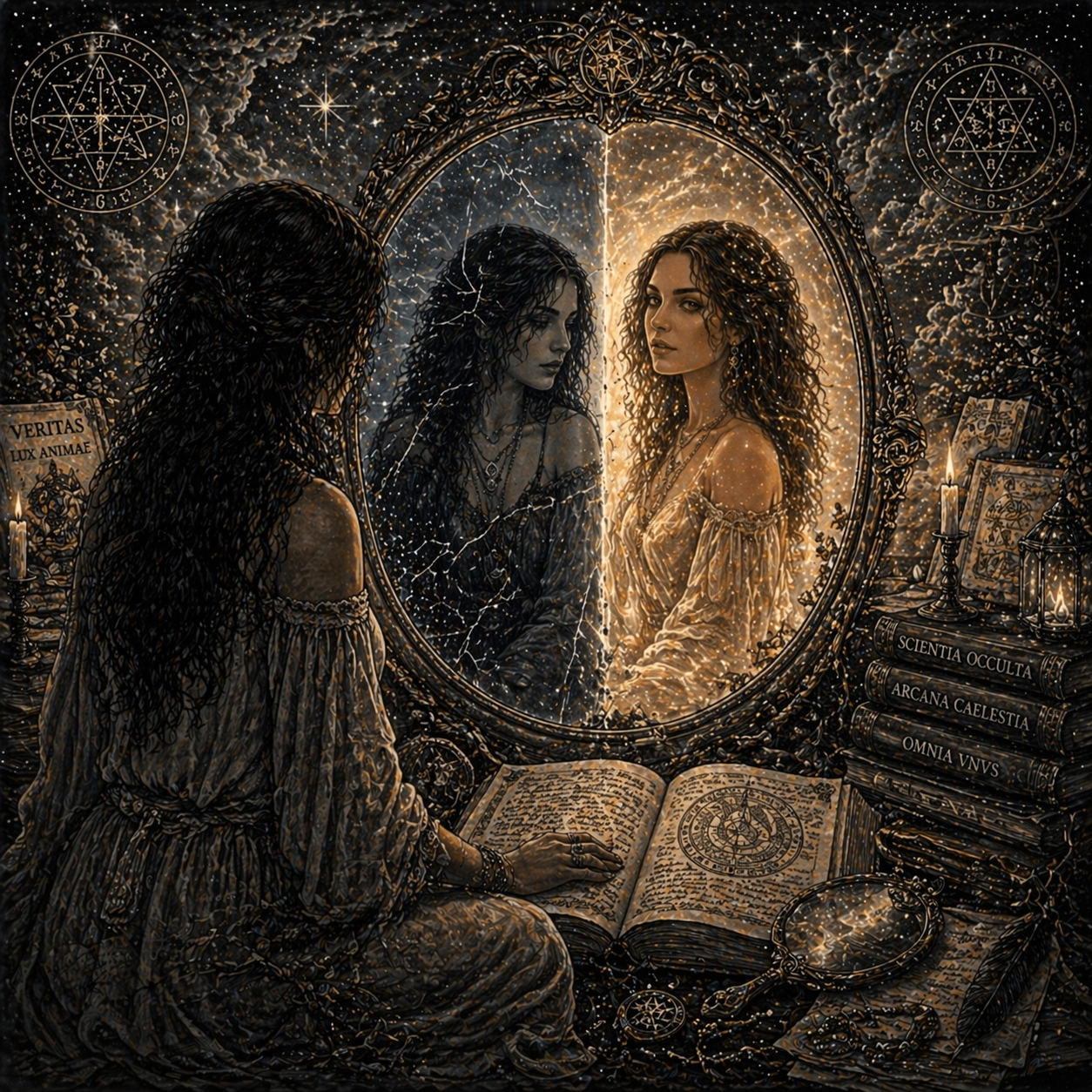 registri akashici riflesso anima luce ombra