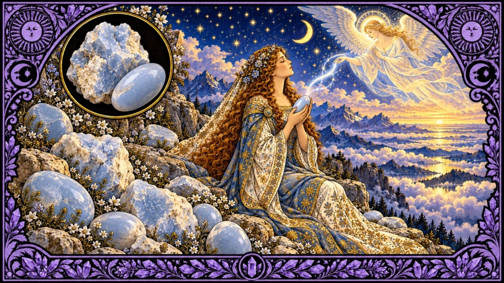 angelite-proprieta-e-usi-magici