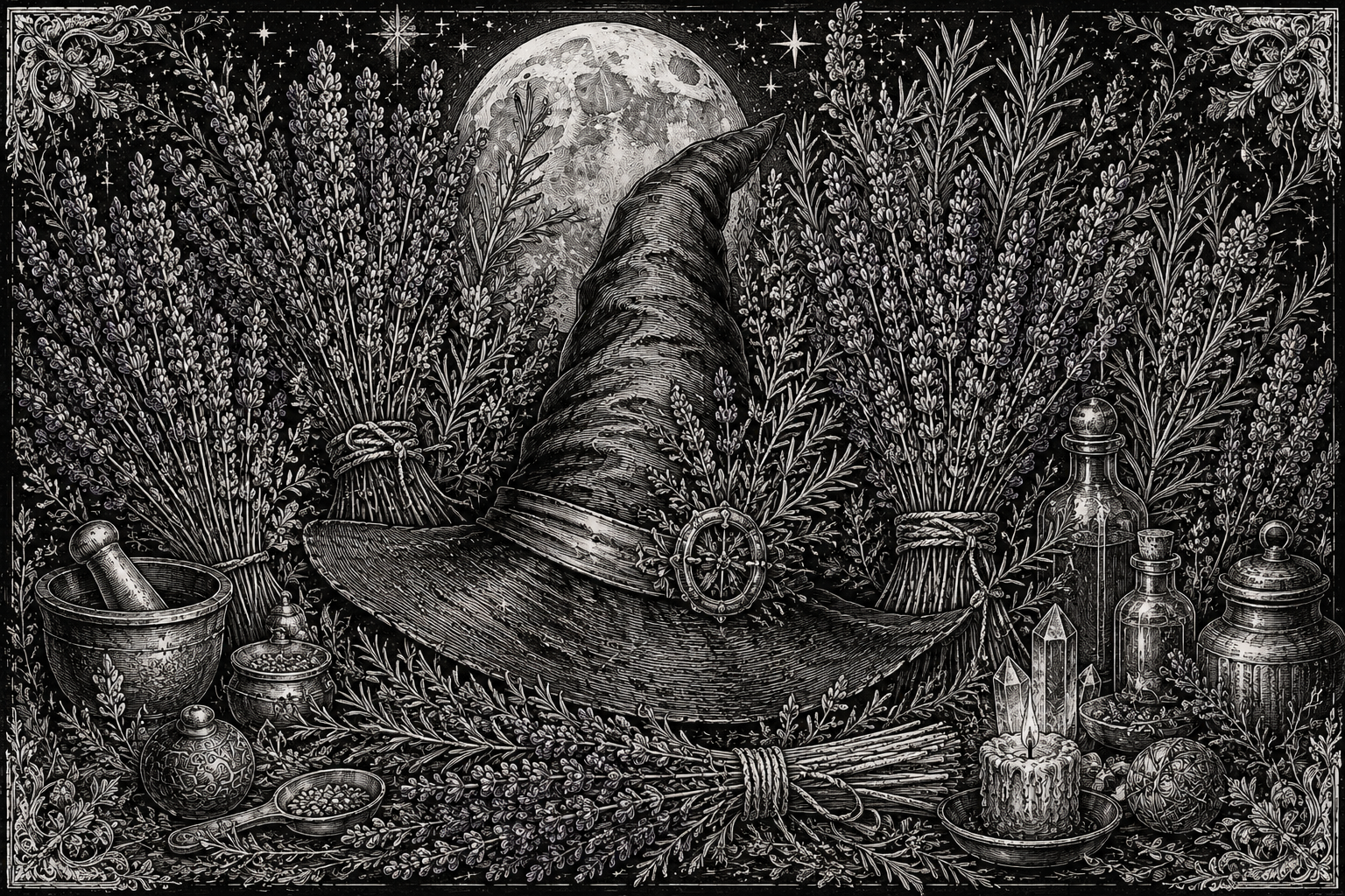 bagliori nel buio - magia verde