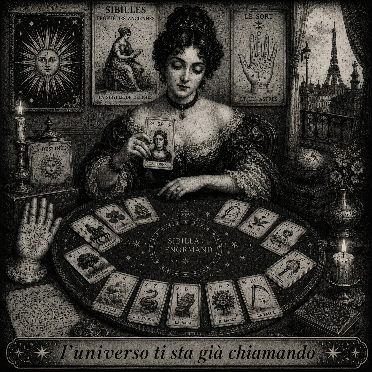 corso sibilla lenormand bagliori nel buio