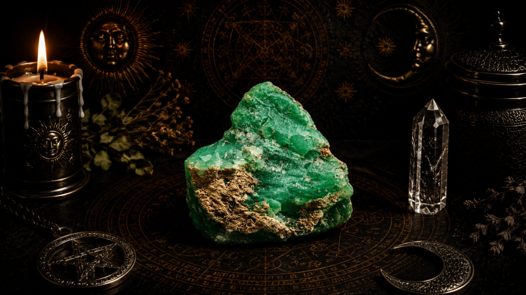 crisoprasio - significato e proprietà magiche e esoteriche