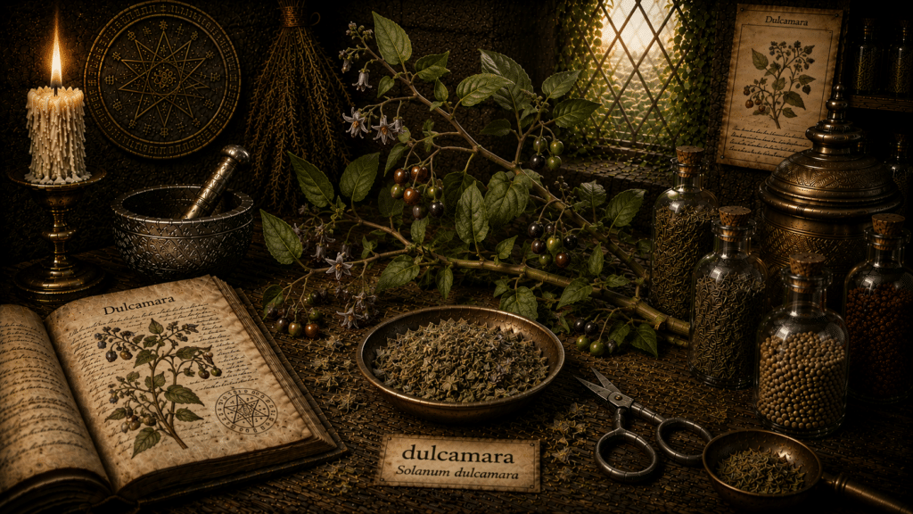 dulcamara significato e proprietà magiche ed esoteriche