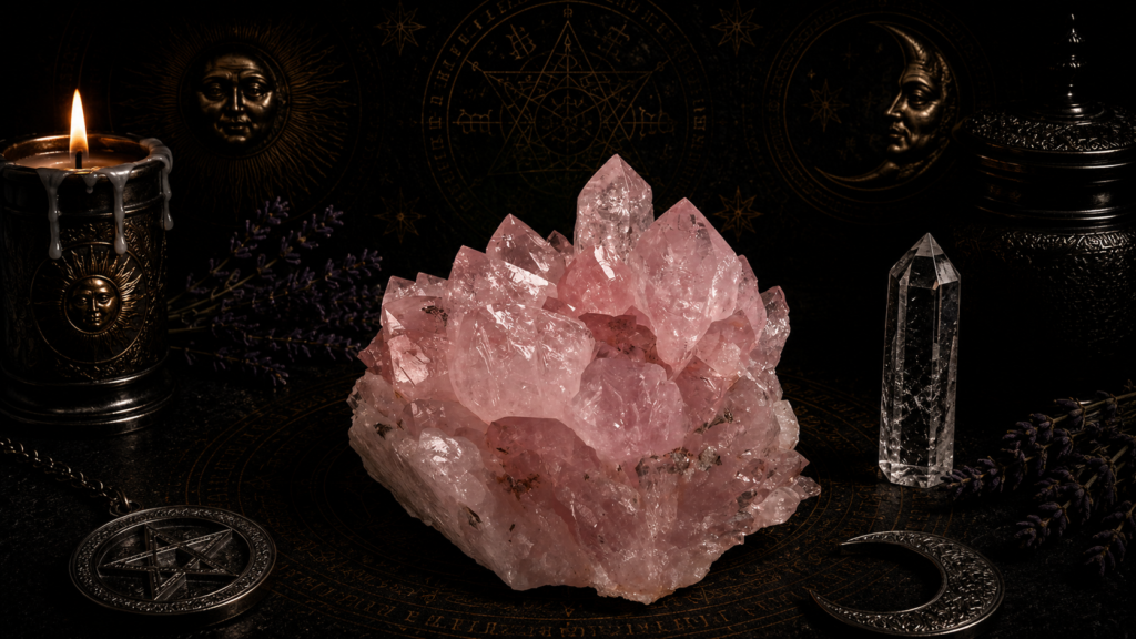 quarzo rosa significato e proprietà magiche e esoteriche