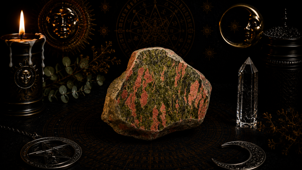 unakite significato e proprietà magiche ed esoteriche