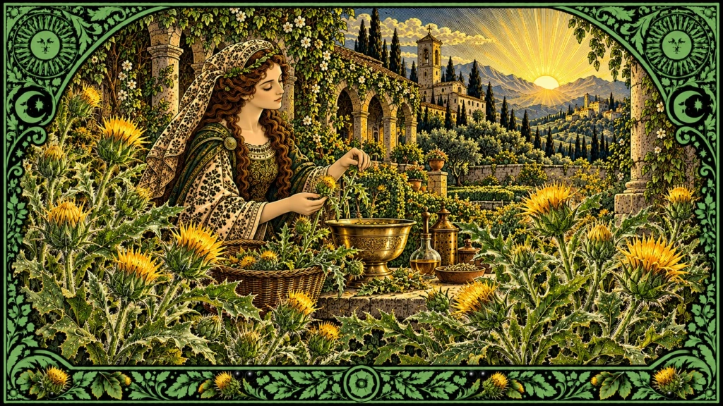 cardo-santo-significato-proprieta-magiche