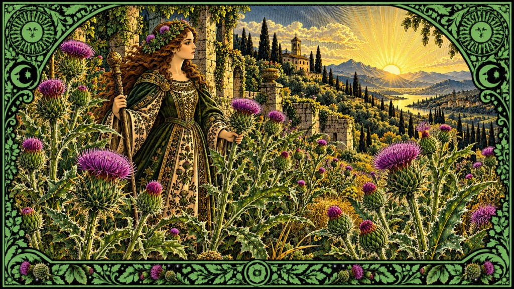 cardo-significato-proprieta-magiche