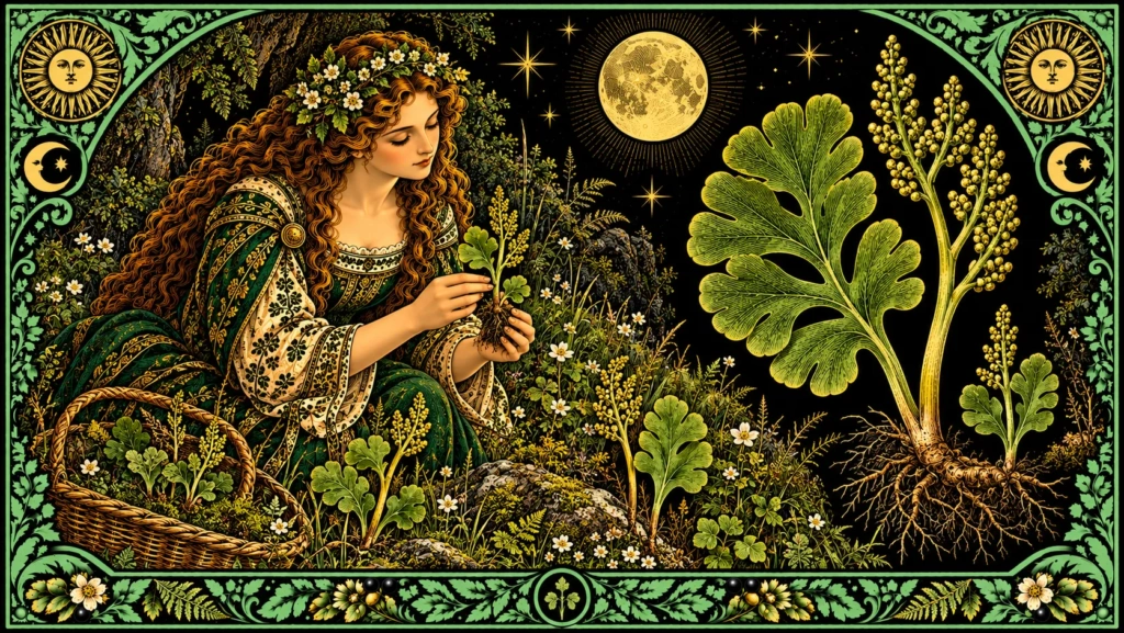 lunaria-minore-botrichio-significato-proprieta-magiche