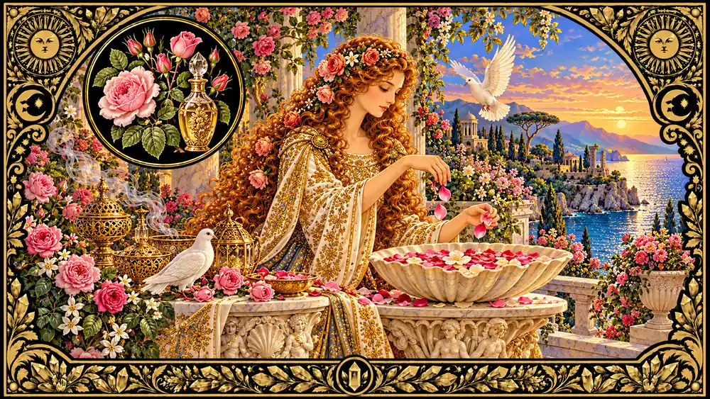 Formula di Afrodite, dea dell'amore
