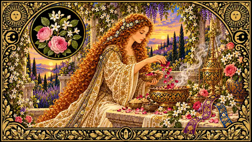 Incenso dell'amore e dell'attrazione