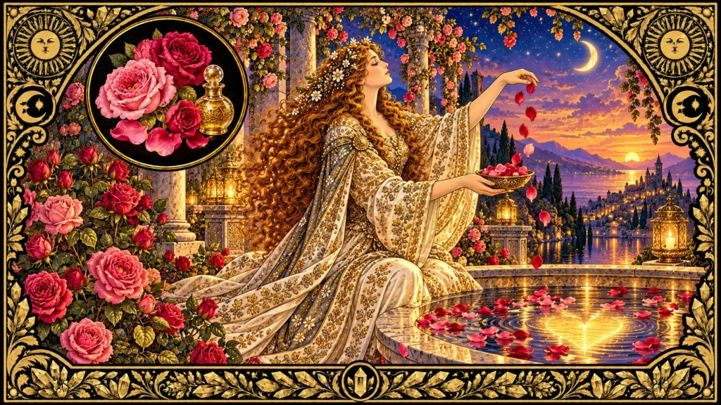 rosa-incenso-e-olio-uso-magico