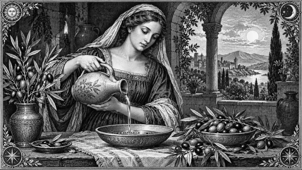 Sognare l'olio
