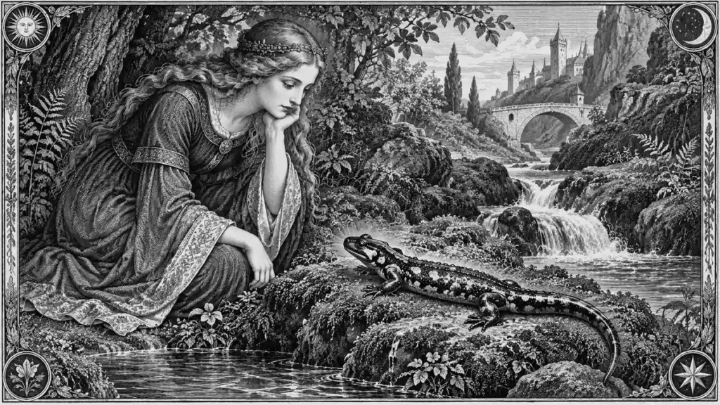 Sognare una salamandra